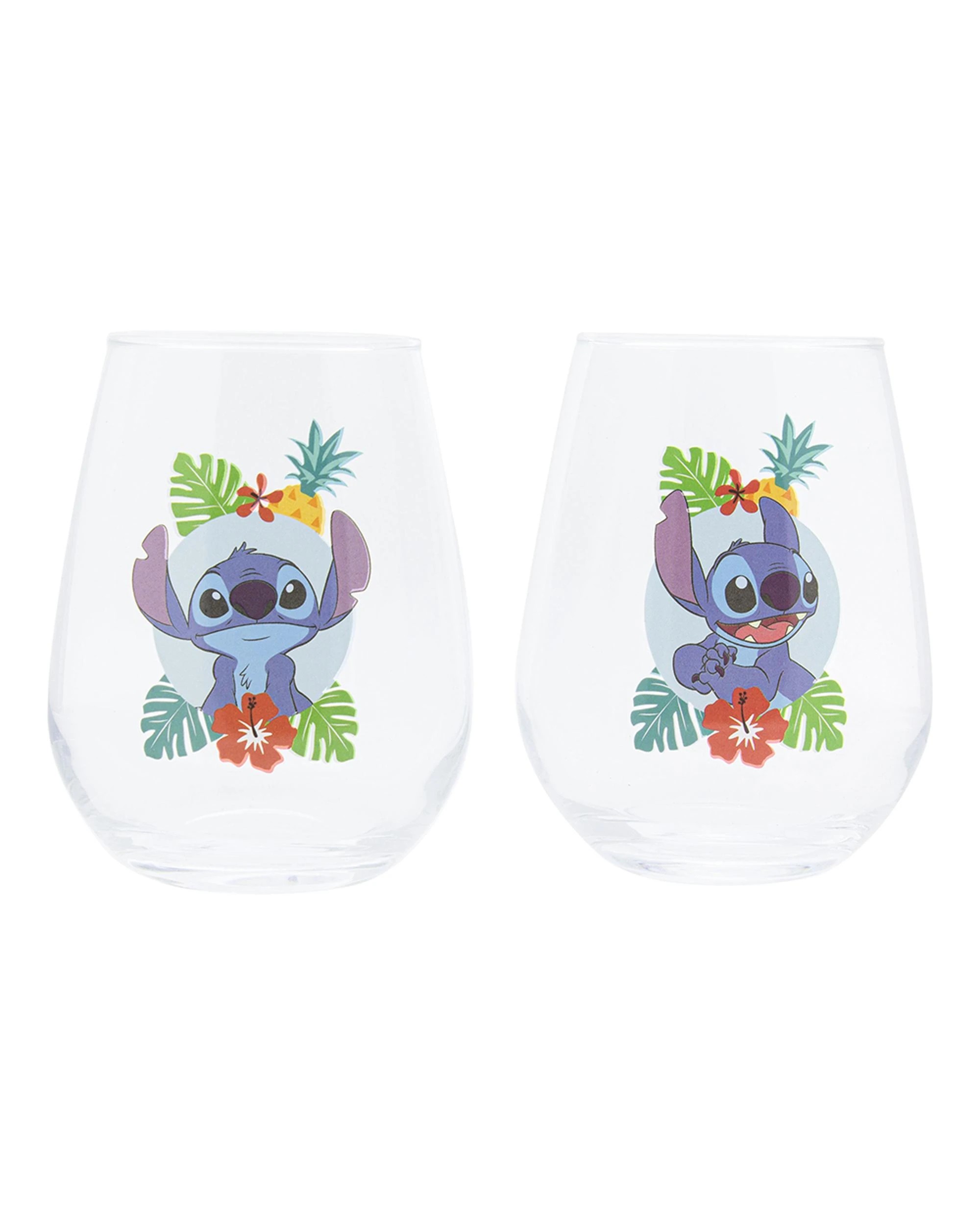 2 Paladone Lilo and Stitch Stitch Set Of 2 Glasses, 2 of 3