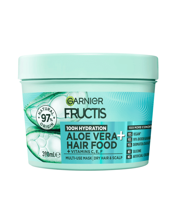Garnier Fructis Hydrating Hair Food 390ml -  Aloe Vera