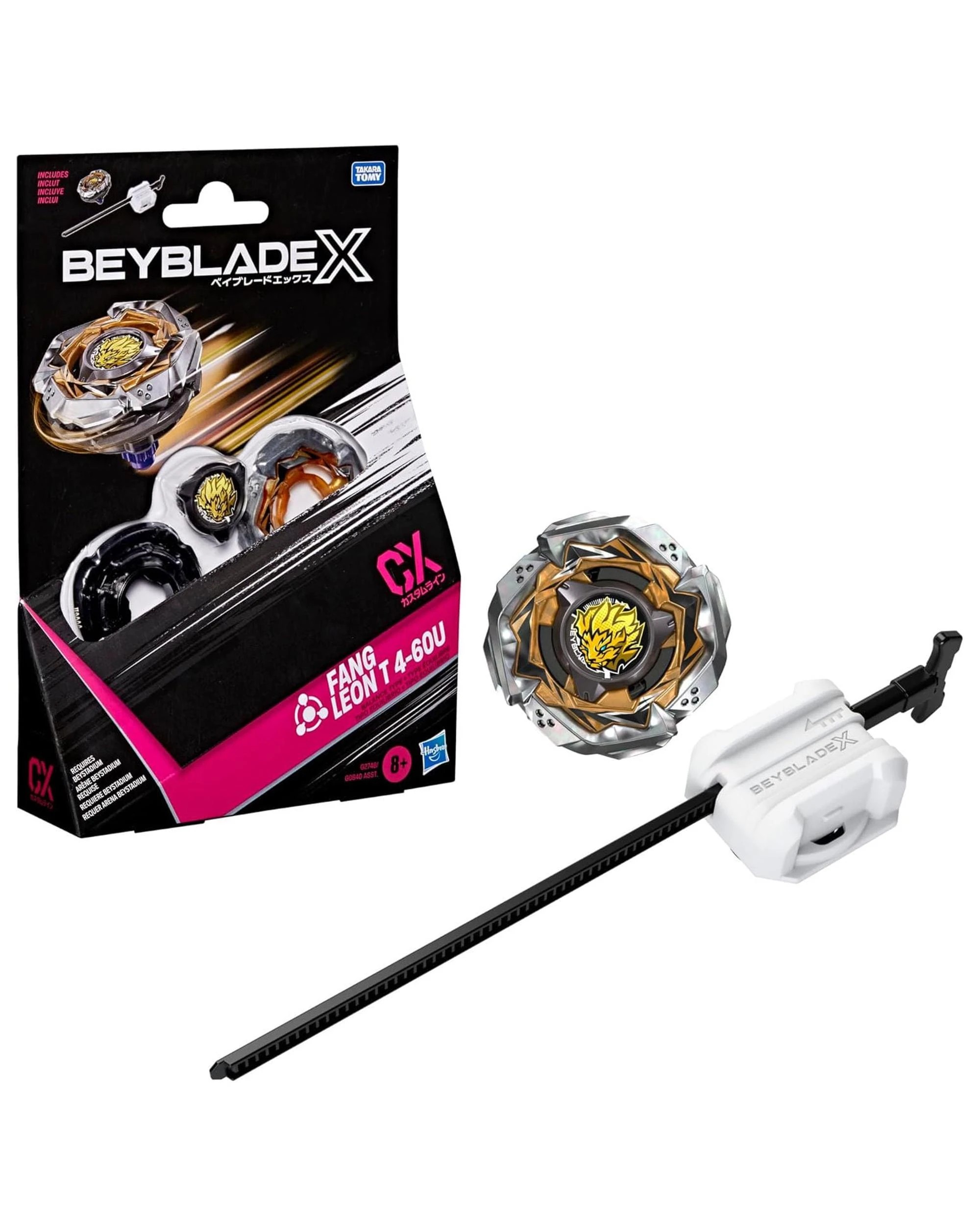 1 Beyblade X Fang Leon T 4-60U CX Starter Pack, 1 of 5