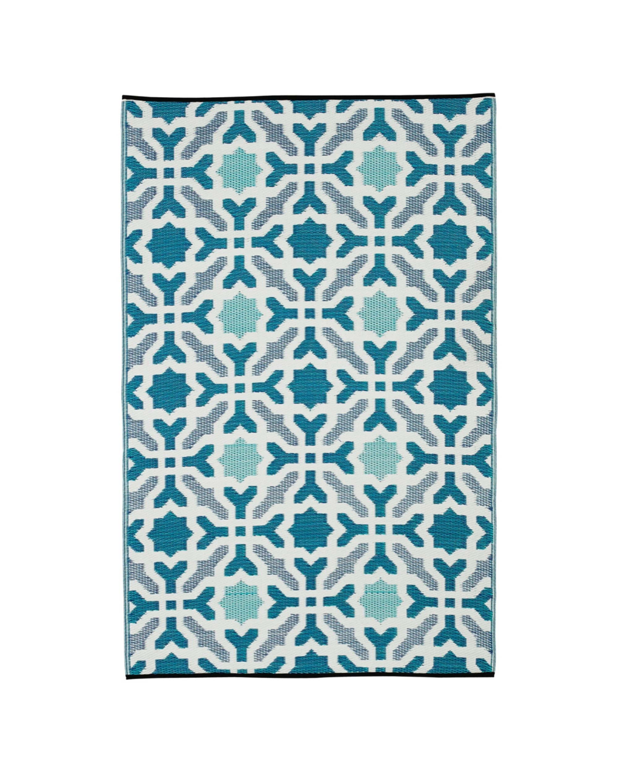 Fab Habitat Seville Modern Recycled Plastic Outdoor Rug 180cm x 270cm ...