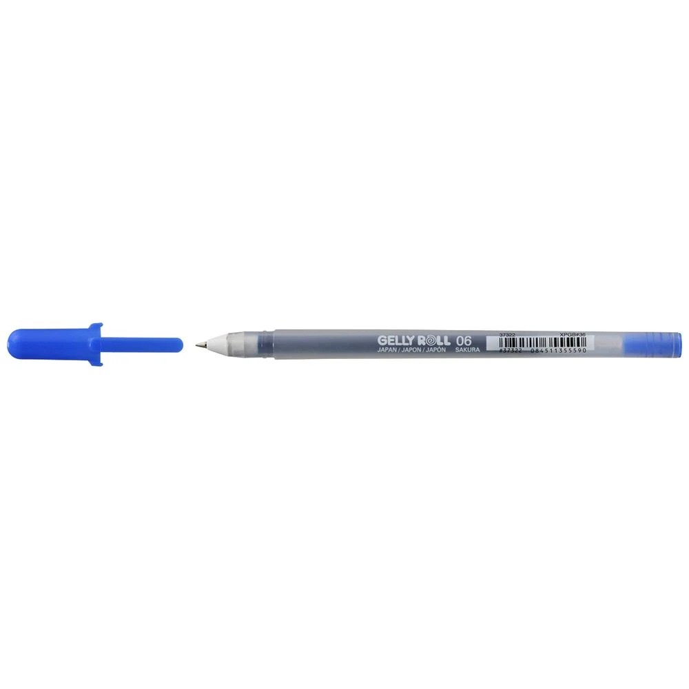 1 Sakura Gelly Roll Gel Pen Fine Blue, 1 of 2