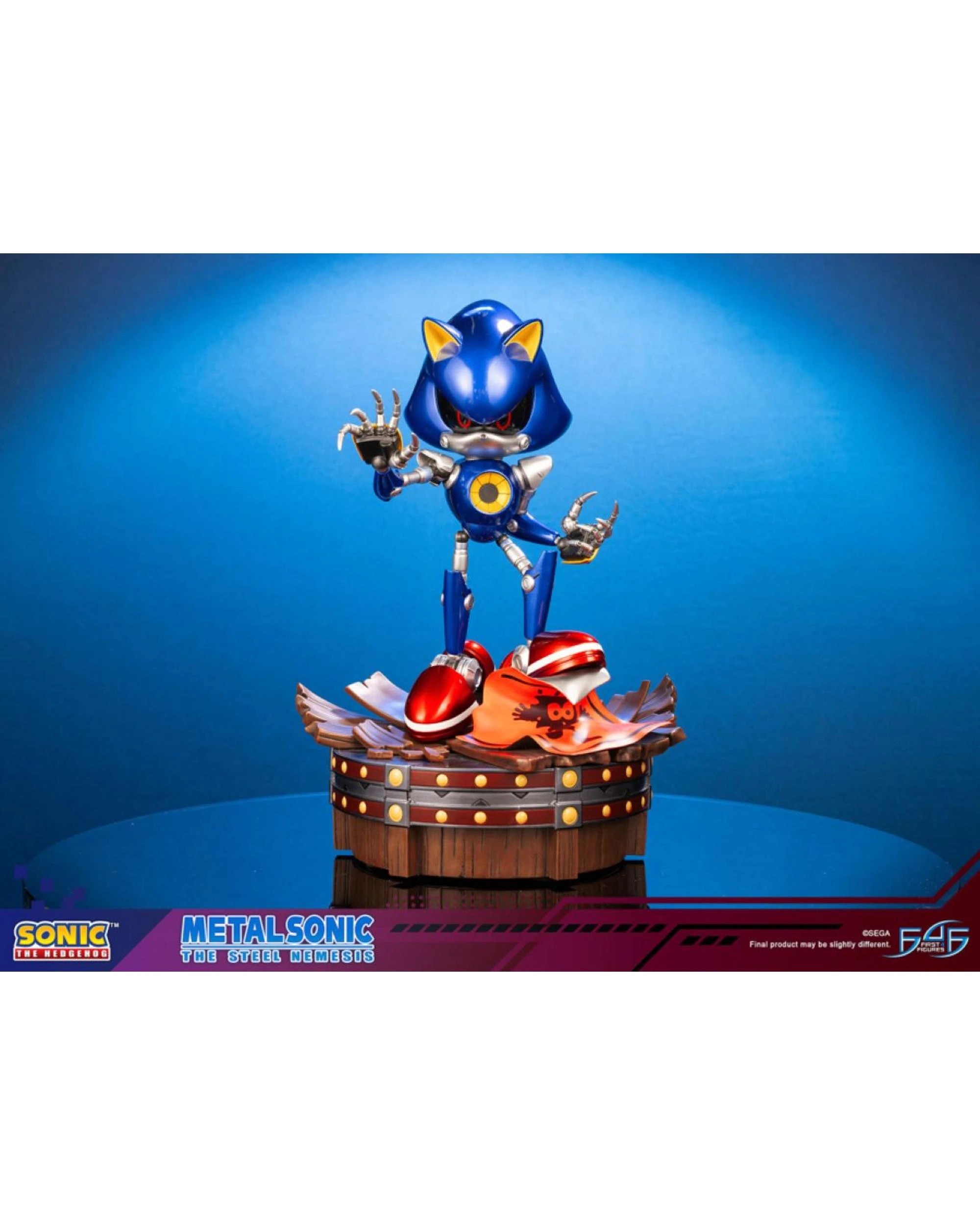 2 Sonic the Hedgehog Metal Sonic PVC Statue Standard Edition, 2 of 9