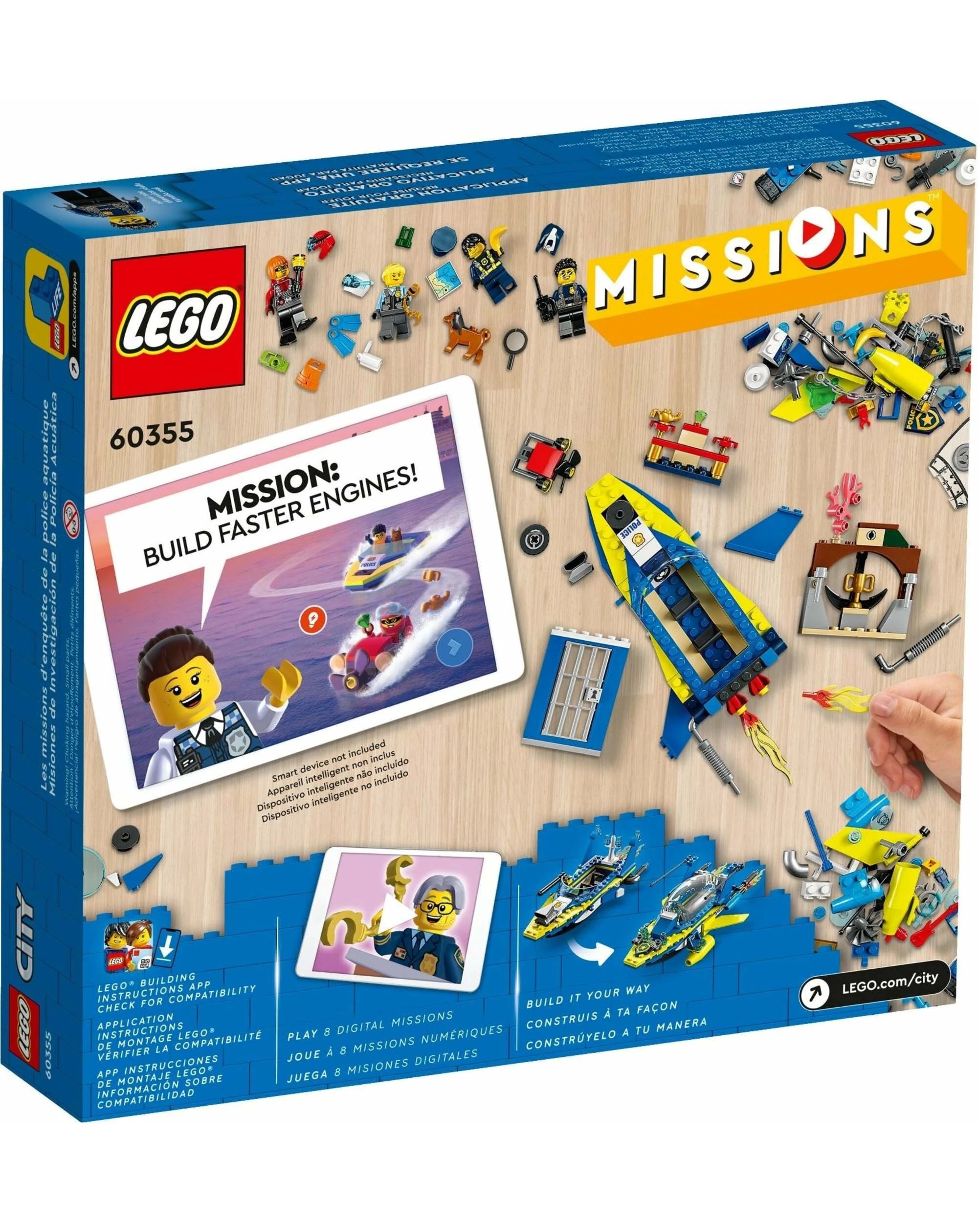 4 LEGO City 60355 Water Police Detective Missions, 4 of 5