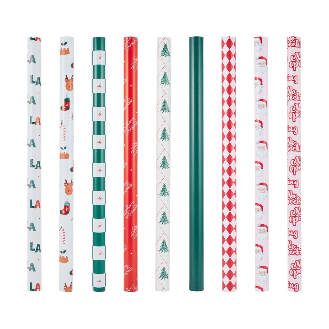 5 3 Pack 4m Christmas Gift Wrap - Assorted, 5 of 5
