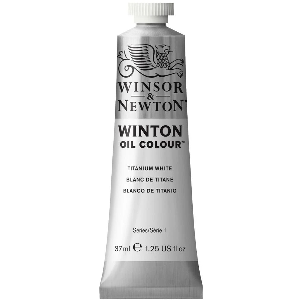 1 Winsor & Newton Winton Oil Colour 37mL Titanium White, 1 of 1