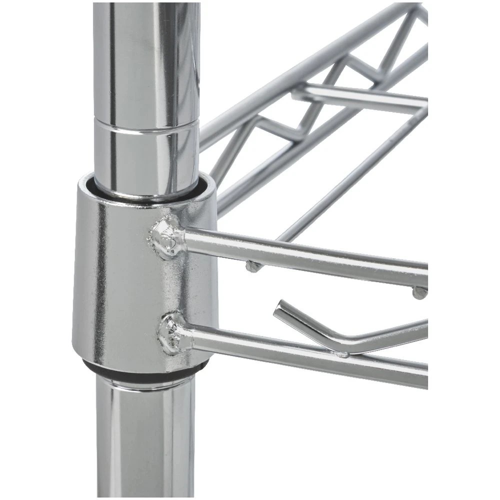 6 3 Tier Wire Shelving Unit Shelves Home Office Storage, 6 of 7