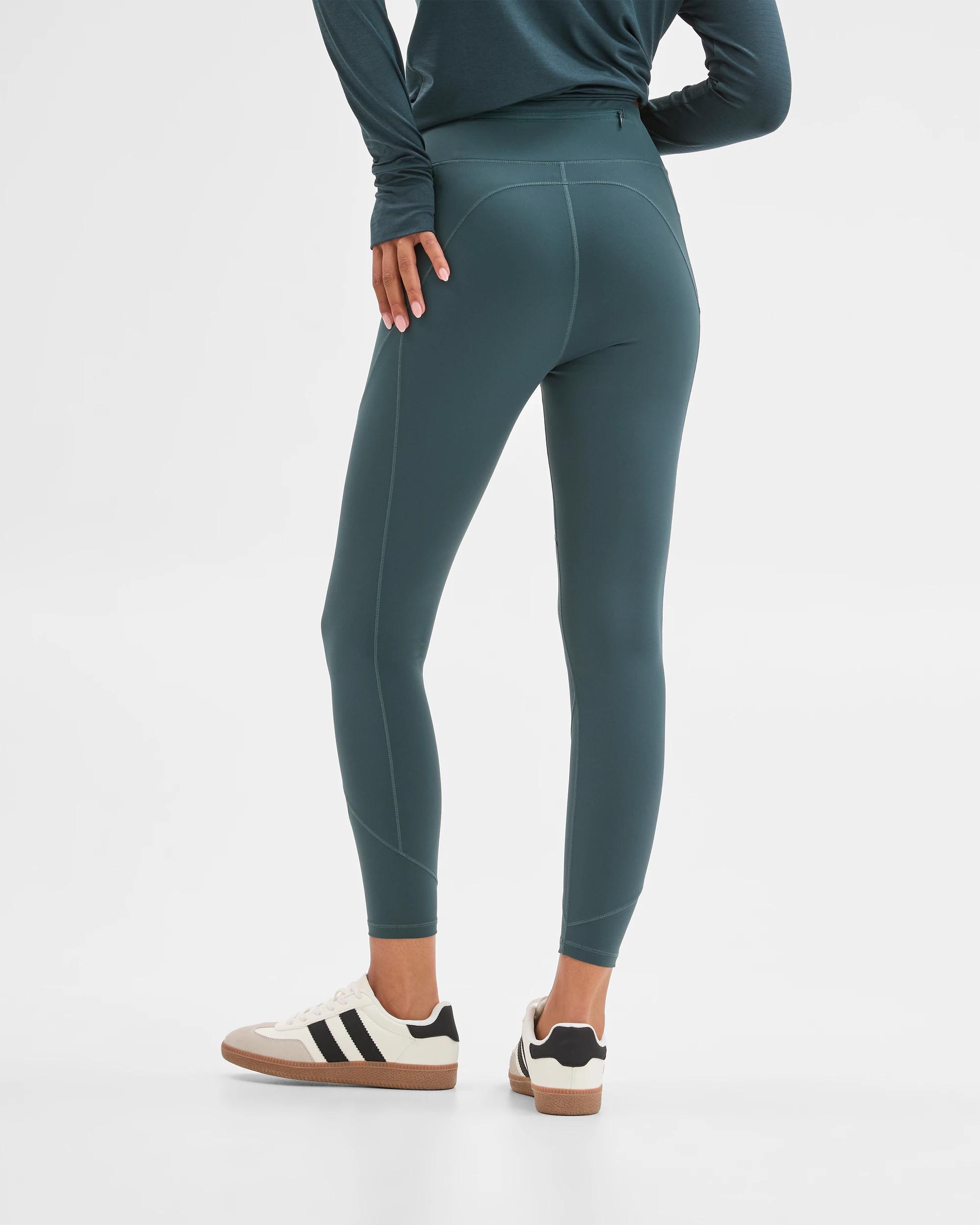 4 Target Active Infinity Sculpt High Rise 7/8 Length Tights PINE, 4 of 4