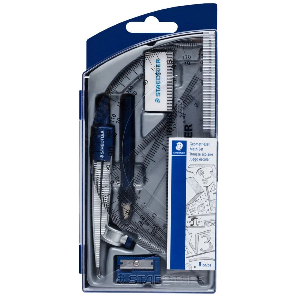 1 Staedtler Maths Set 8 Piece, 1 of 2