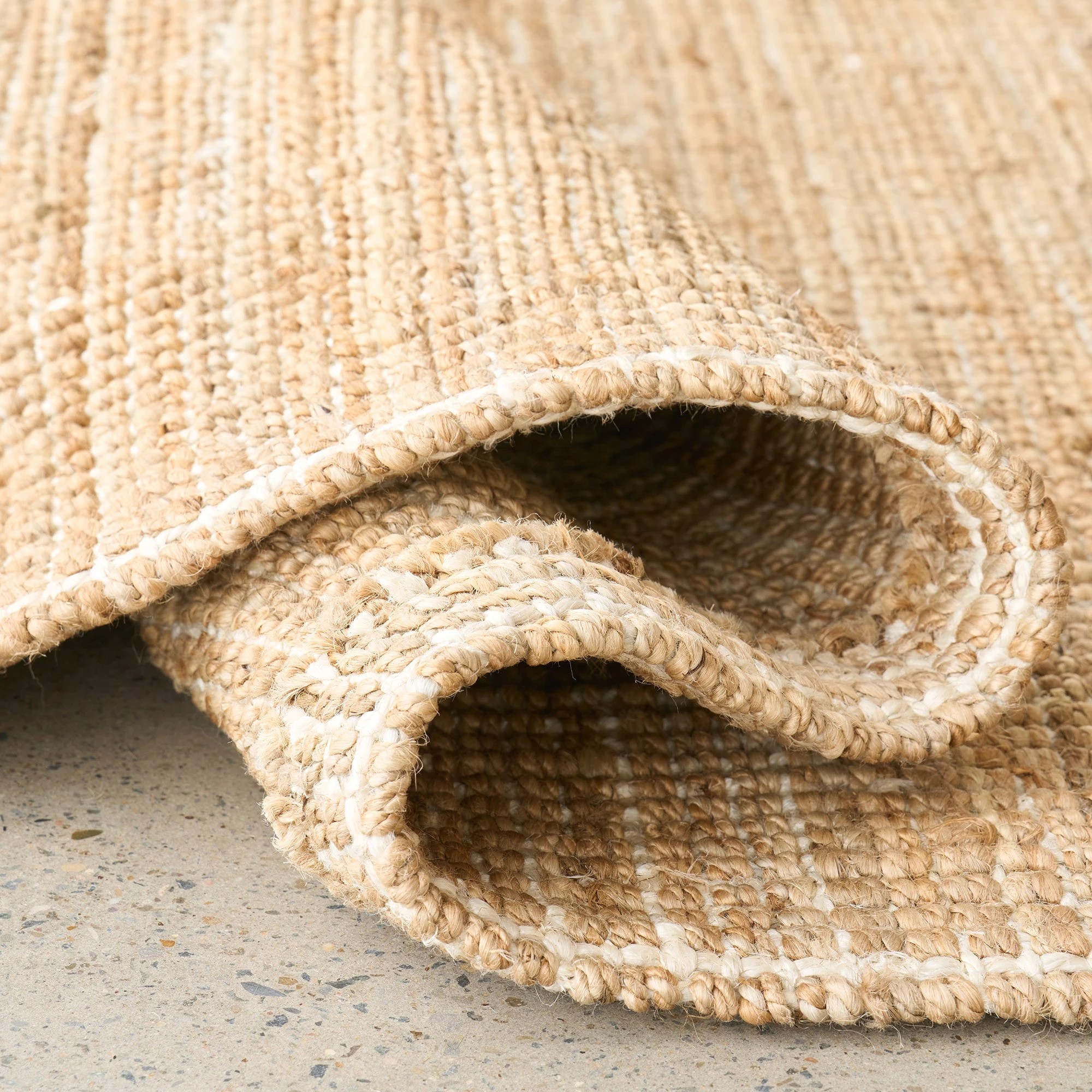 7 Common Ground Rugs Cadence Marlo 225x155cm - Medium Jute Rug - Beige, 7 of 7
