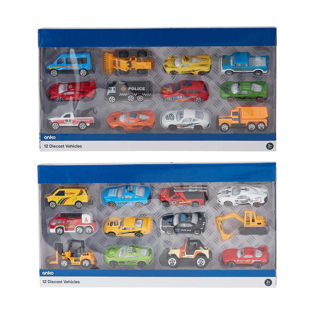 1 12 Pack Diecast Vehicles - Assorted, 1 of 10