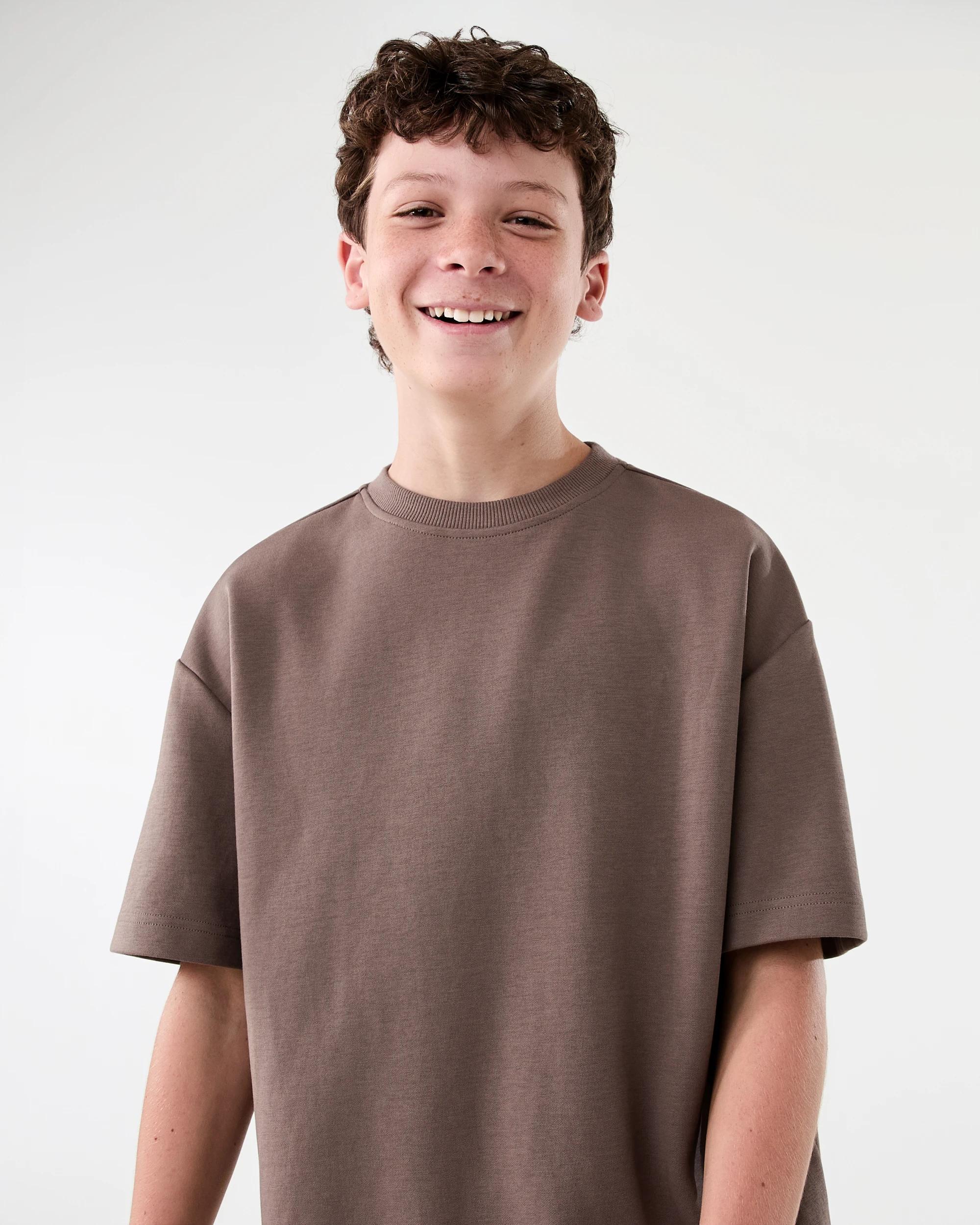 3 Interlock T-shirt Brn Coffee, 3 of 6