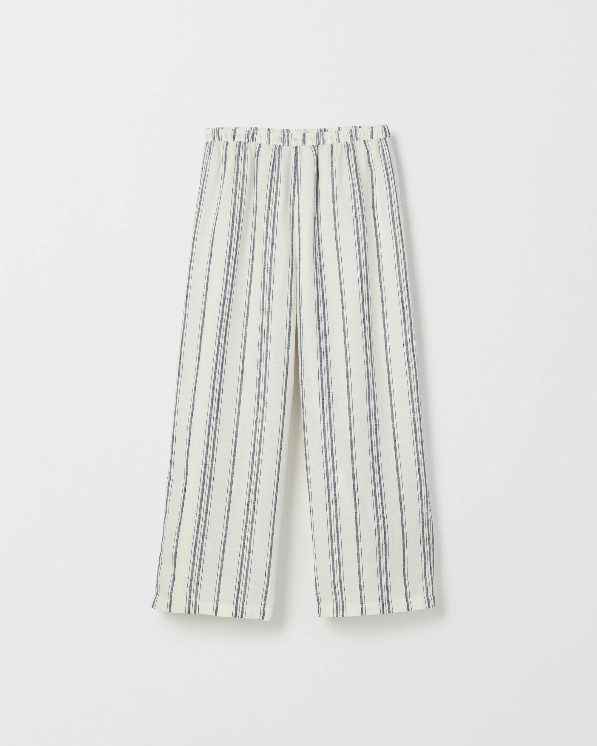 5 Target Kids European Linen Wide Leg Pants STRIPE, 5 of 6