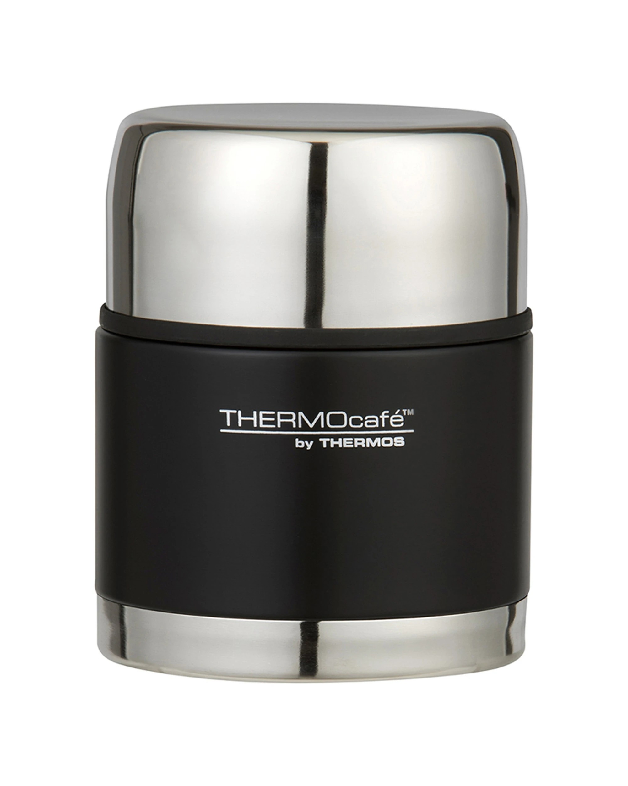 1 Thermocafe Vacuum Insulated Food Jar 500Ml - Black, 1 of 1