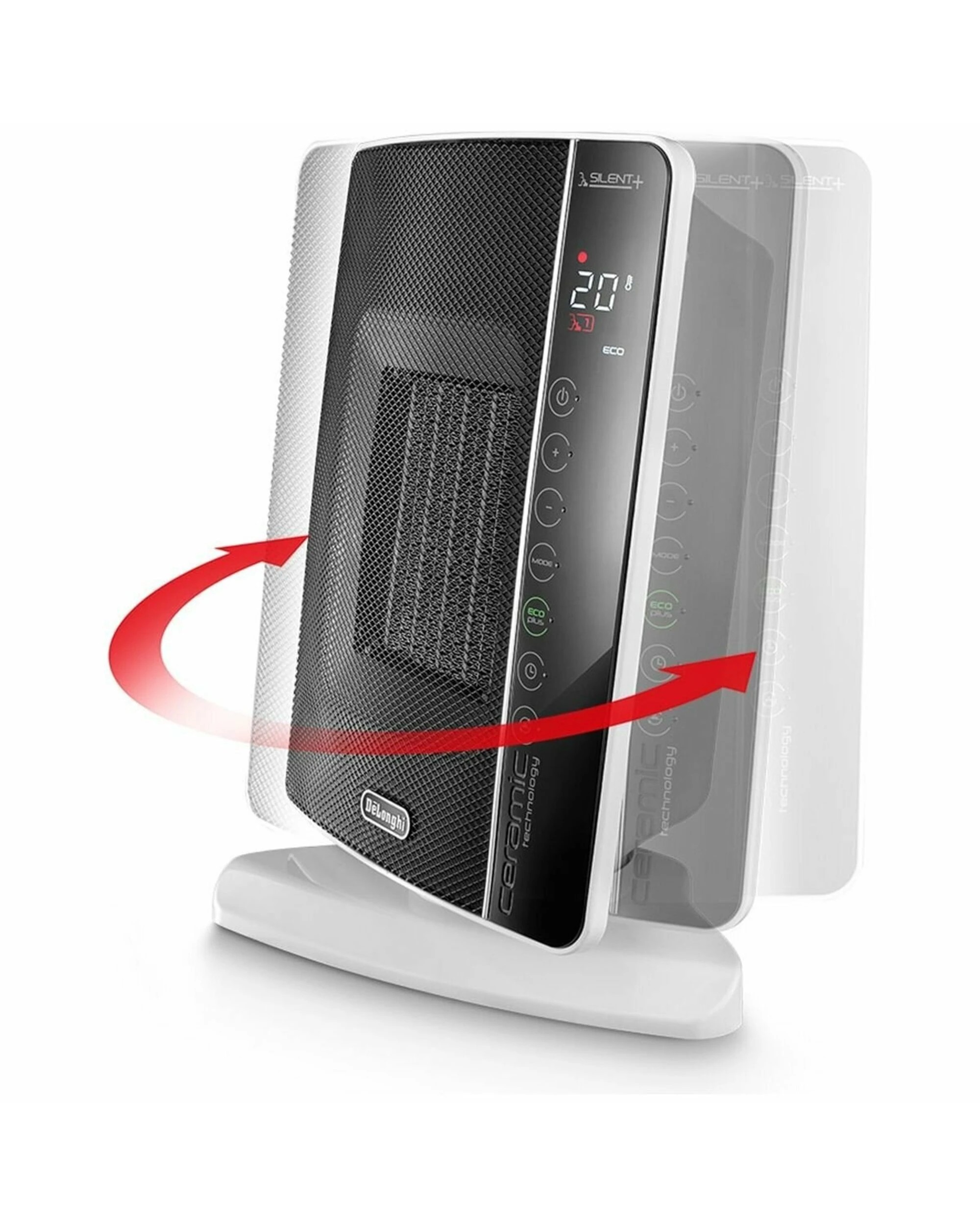 2 De'Longhi 2200 watt Ceramic Fan Heater, 2 of 4