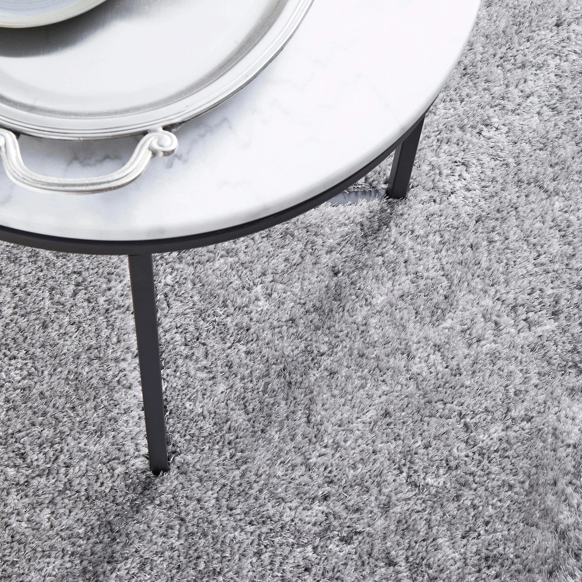 10 Common Ground Rugs Carmine 290x200cm - Large Floor Rug - Silver, 10 of 10