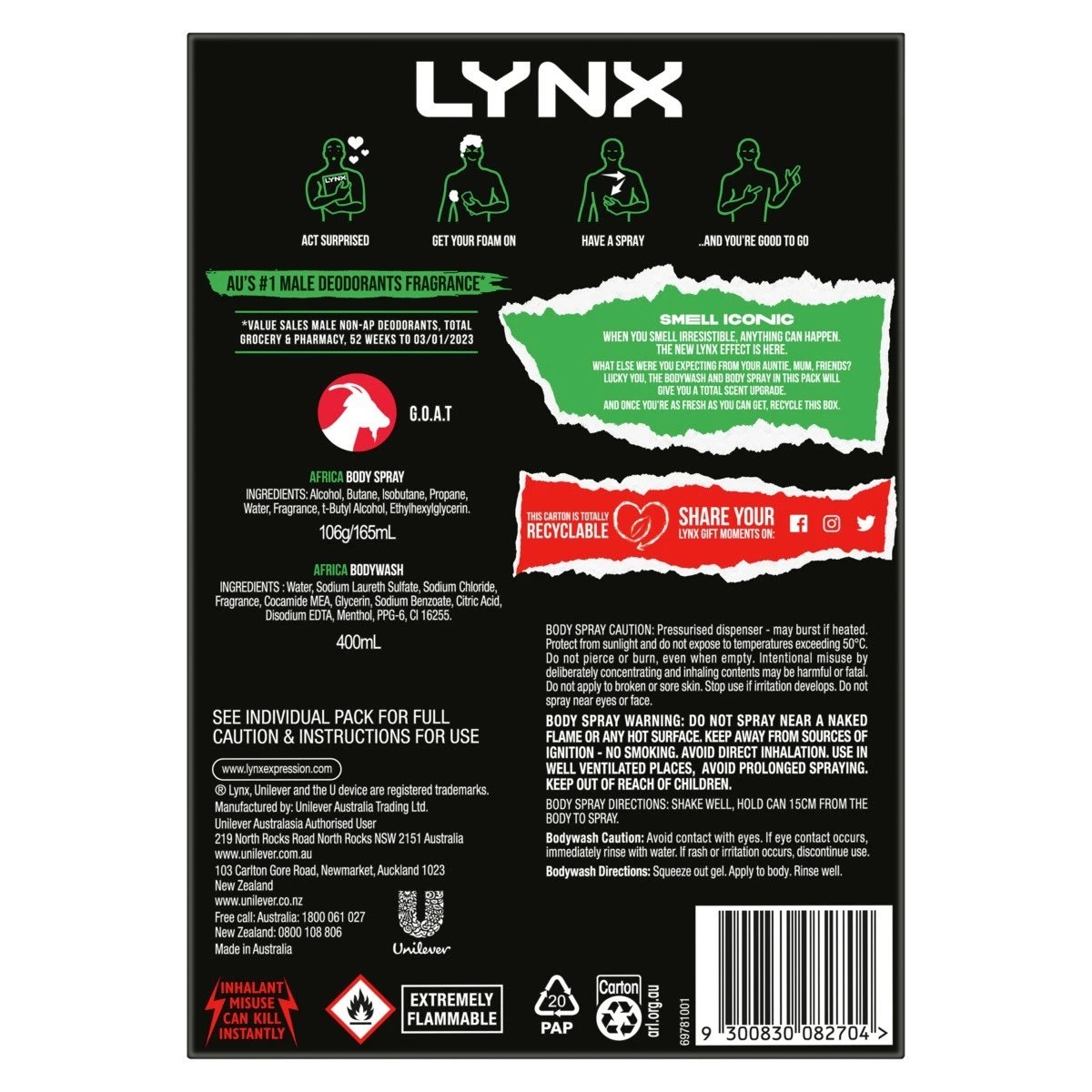 5 LYNX Africa Duo Giftset, 5 of 5