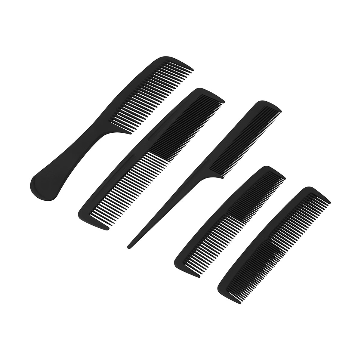 1 5 Pack Assorted Hair Combs, 1 of 10