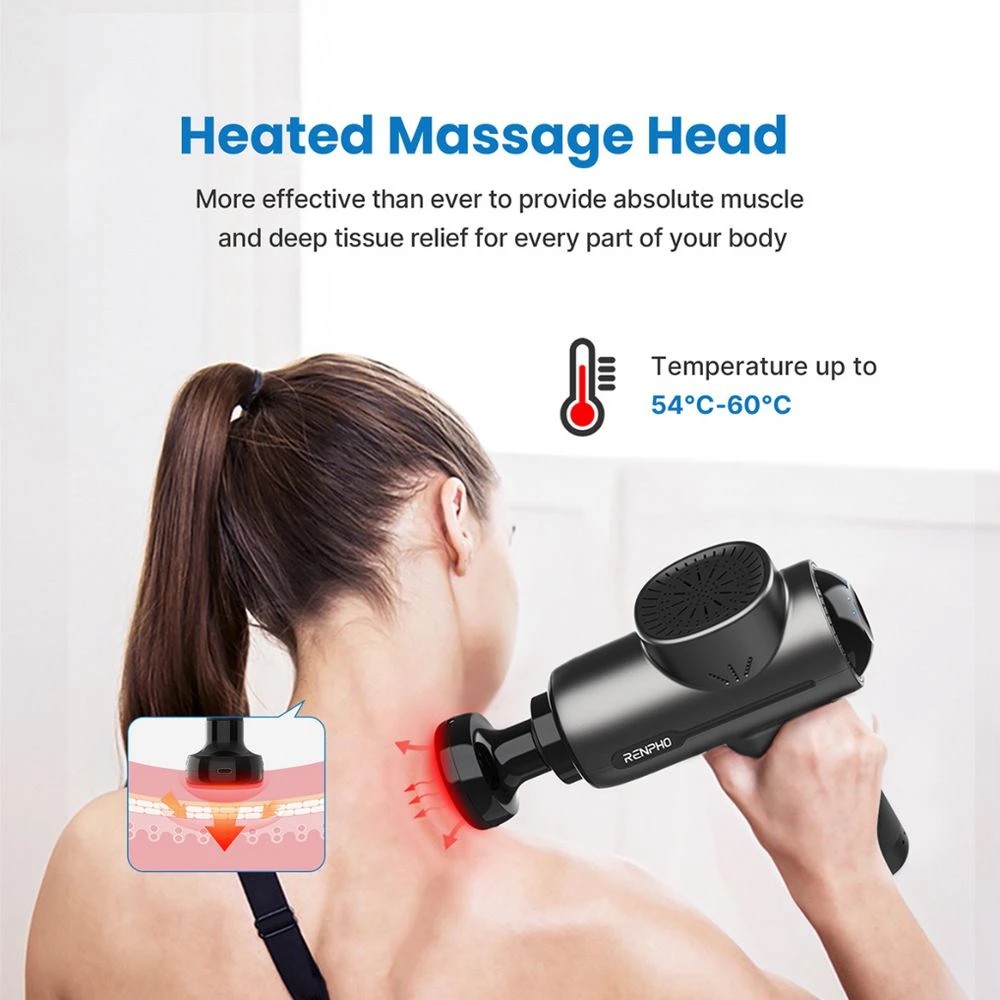 4 RENPHO Massage Gun with Heat, 4 of 8