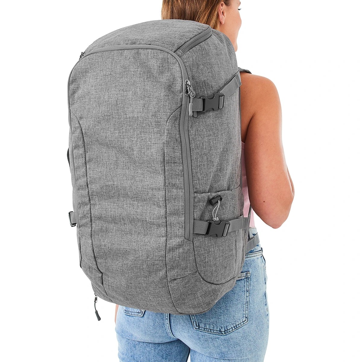 10 45L Multifunctional Backpack - Grey, 10 of 10