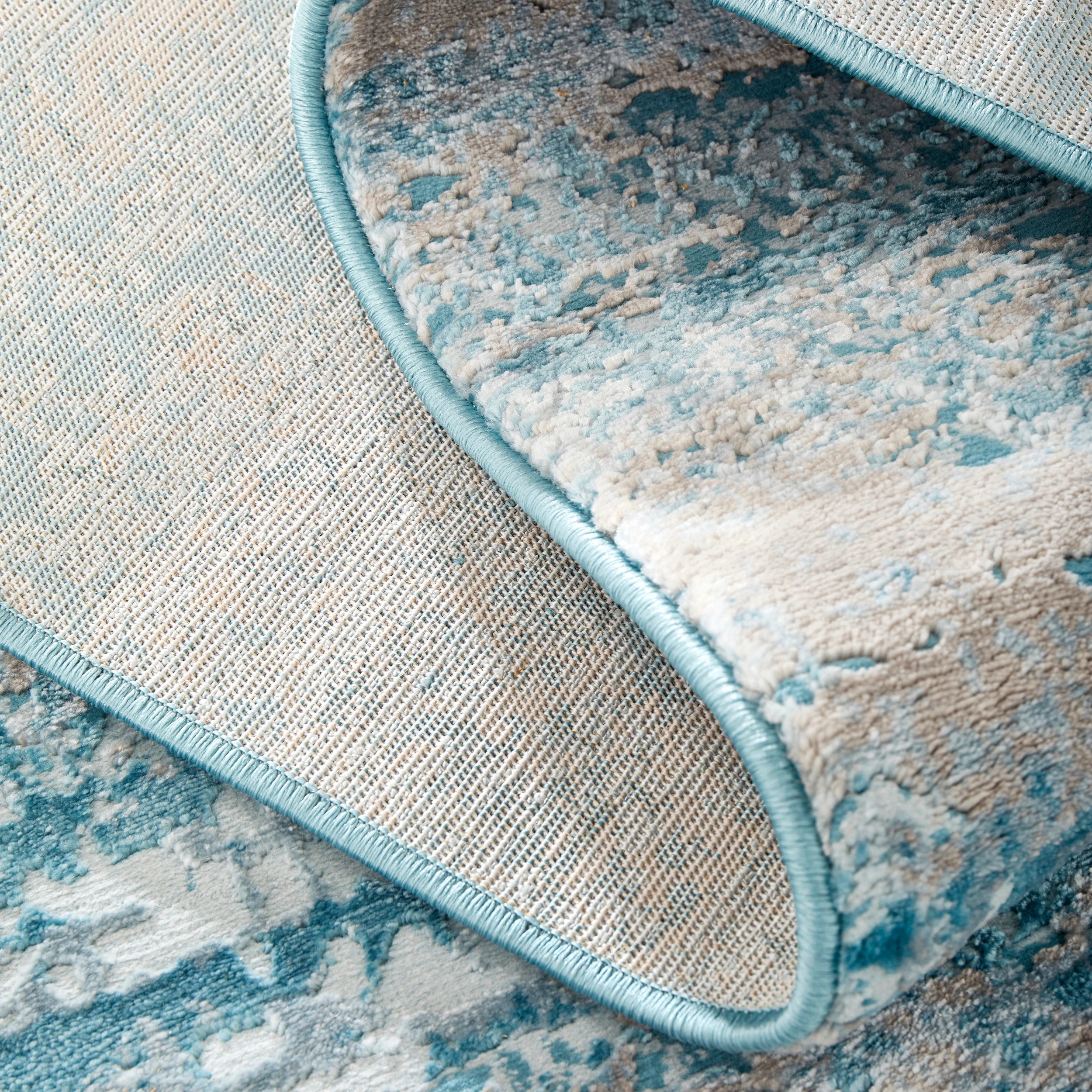 5 Common Ground Rugs Grandeur 115 Runner 300x80 cm Rug - Blue, 5 of 6