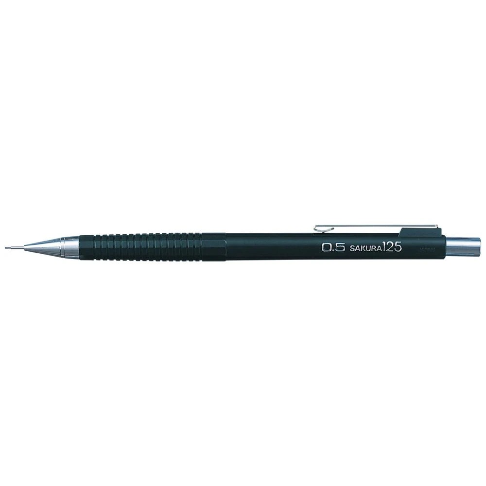 1 Sakura 125 Cushioning Mechanical Pencil 0.5mm Green, 1 of 2