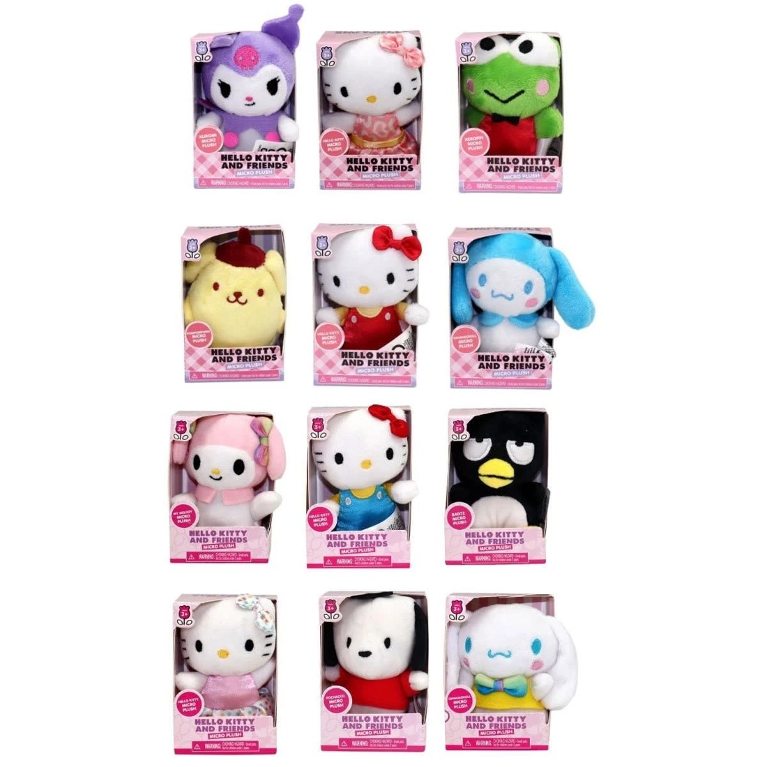 1 Hello Kitty and Friends Micro Plush Toy - Assorted, 1 of 2