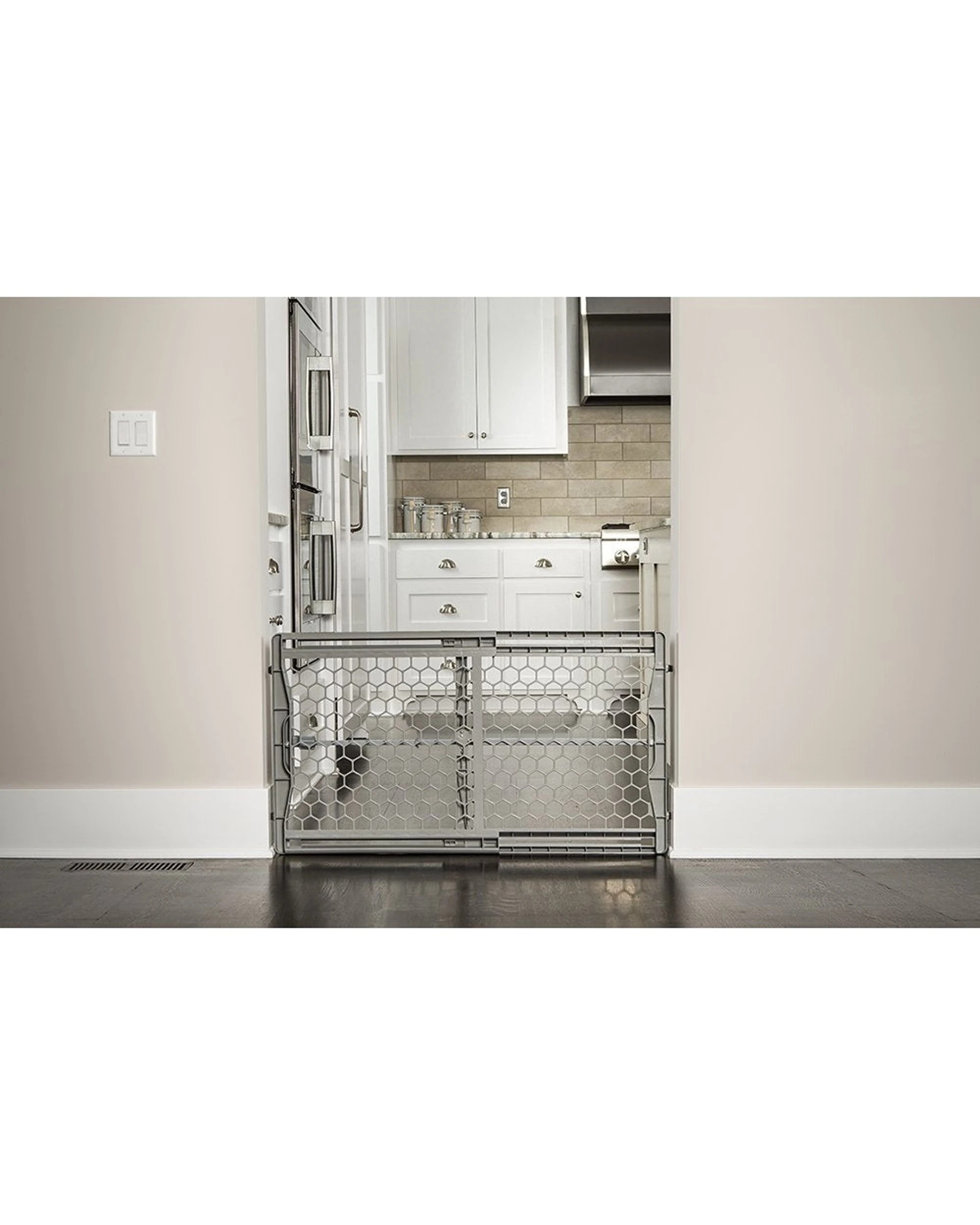 2 Regalo Expandable Baby Gate Plastic Twist Lock Fits Openings 28-42 Inches - Multi, 2 of 4