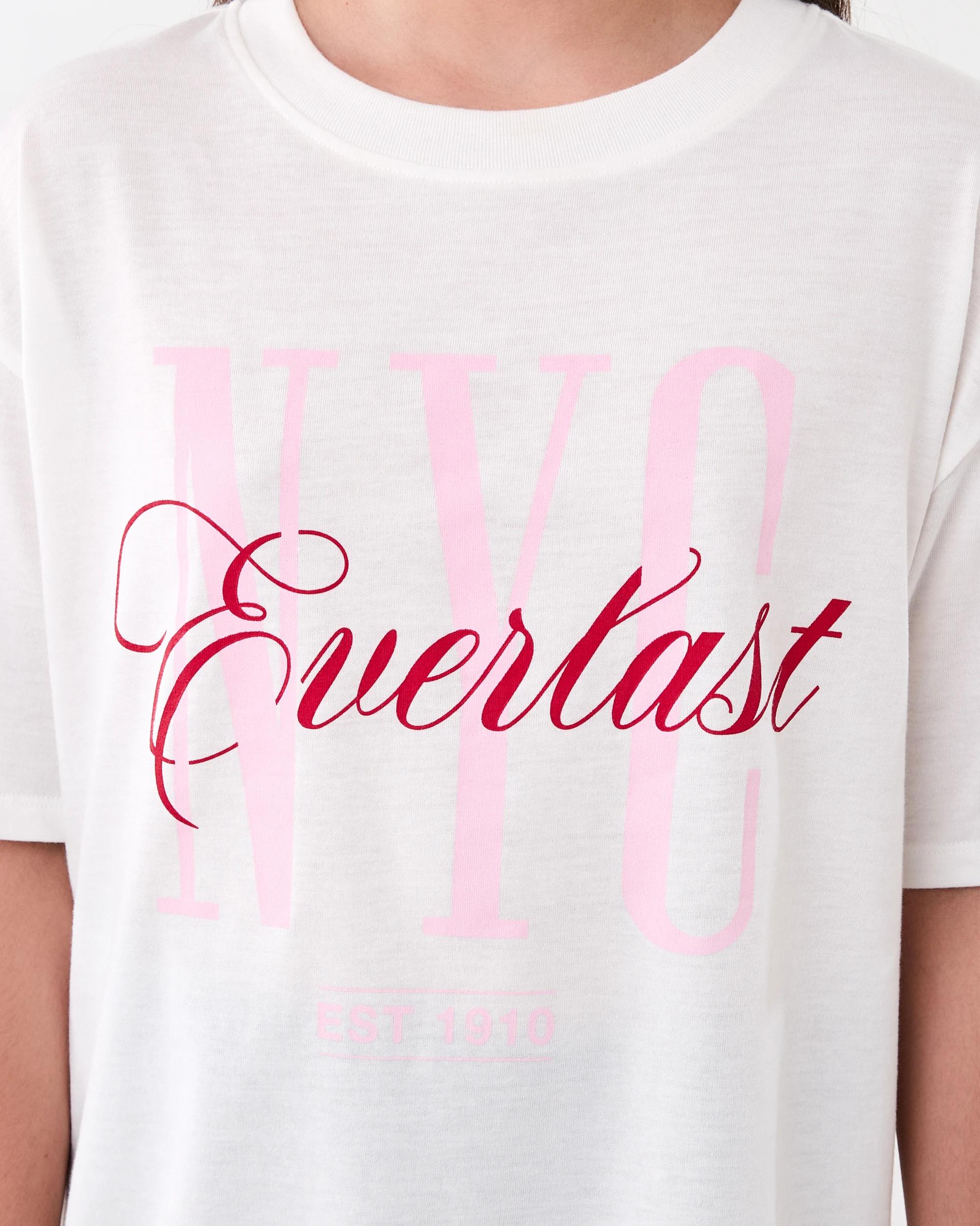 5 Everlast Kids Oversized Top Bone, 5 of 7