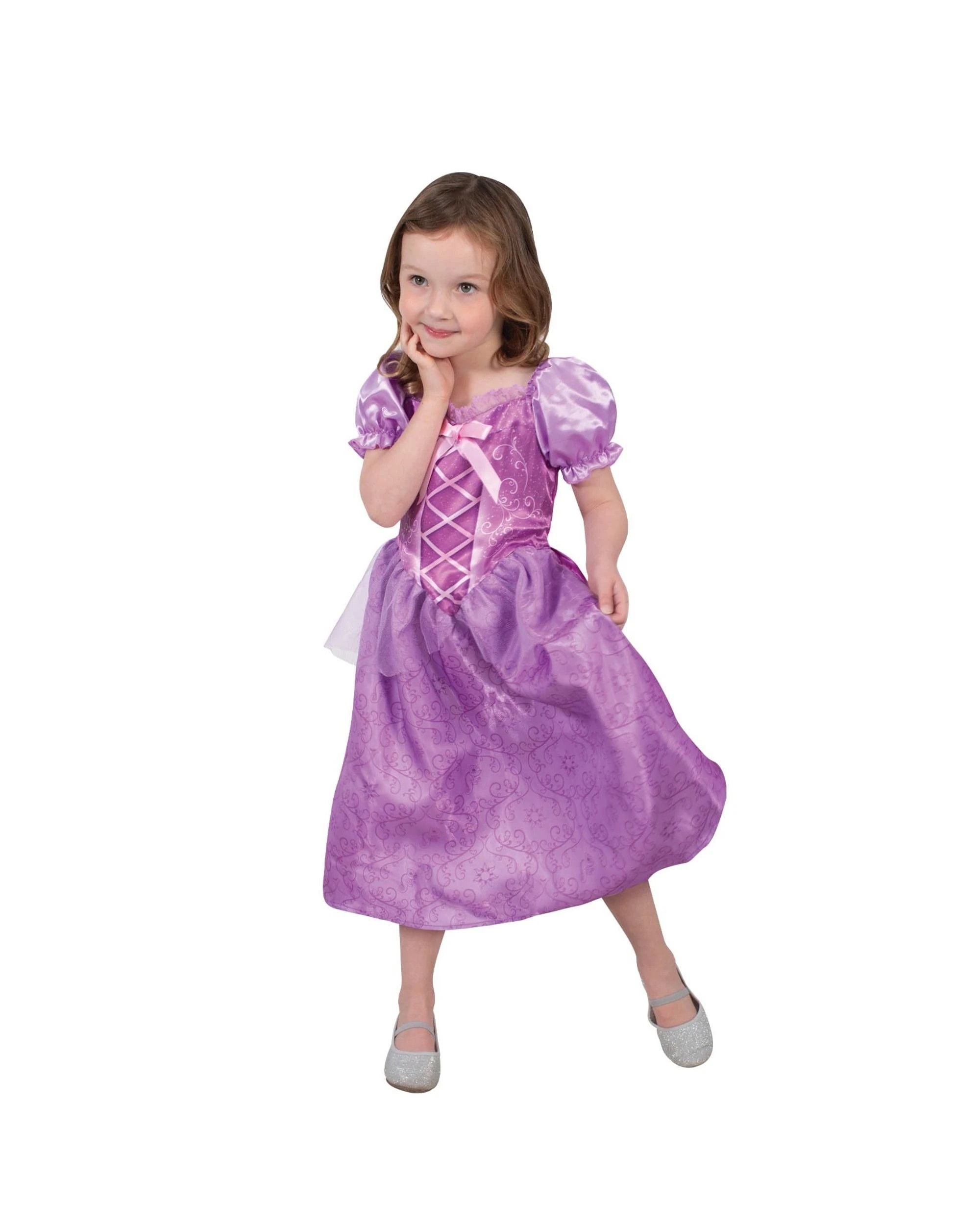 1 Disney Princess Rapunzel Filagree Child Costume 4-6 Years, 1 of 4