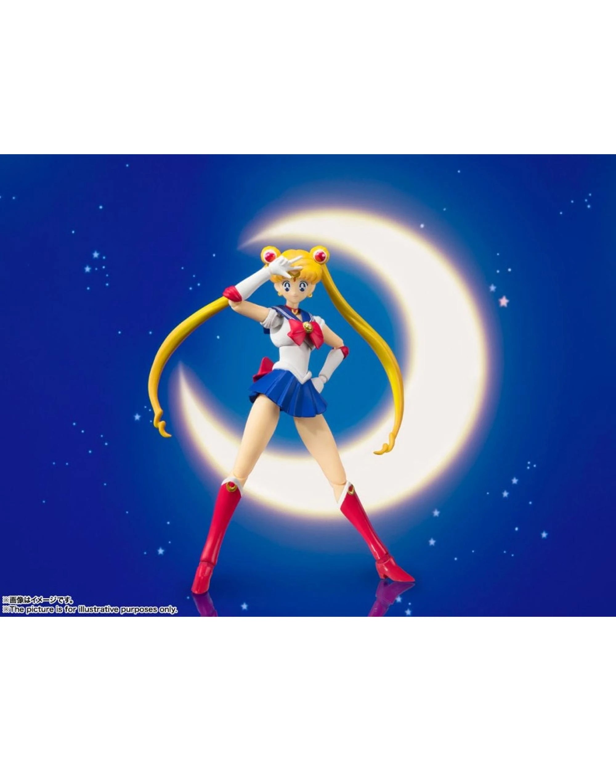 2 Tamashii Nations S.H.Figuarts Sailor Moon Animation Colour Edition Figure - Re-Release, 2 of 7