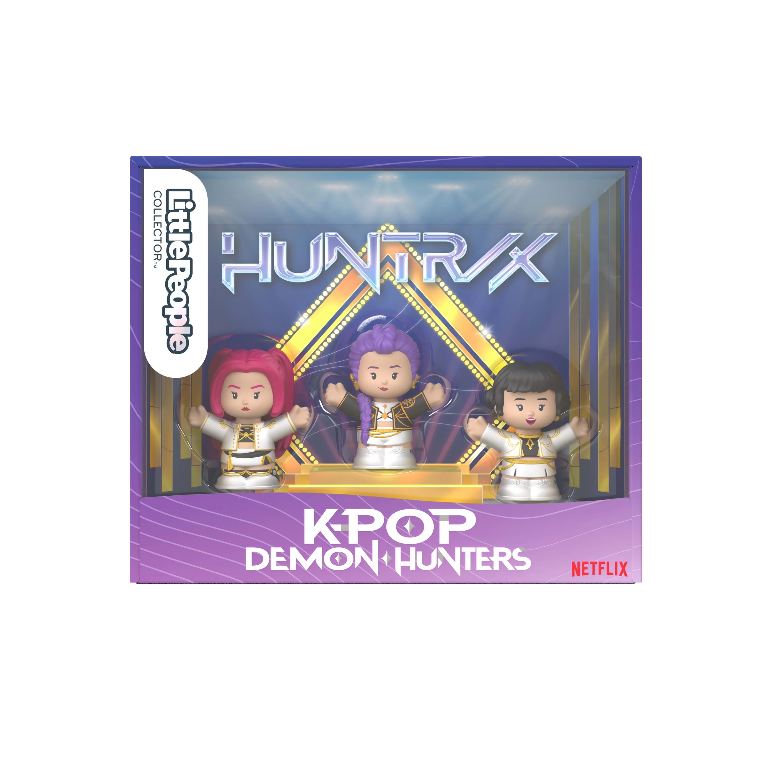 3 Little People Collector KPop Demon Hunters Huntrix Special Edition Set, 3 of 6