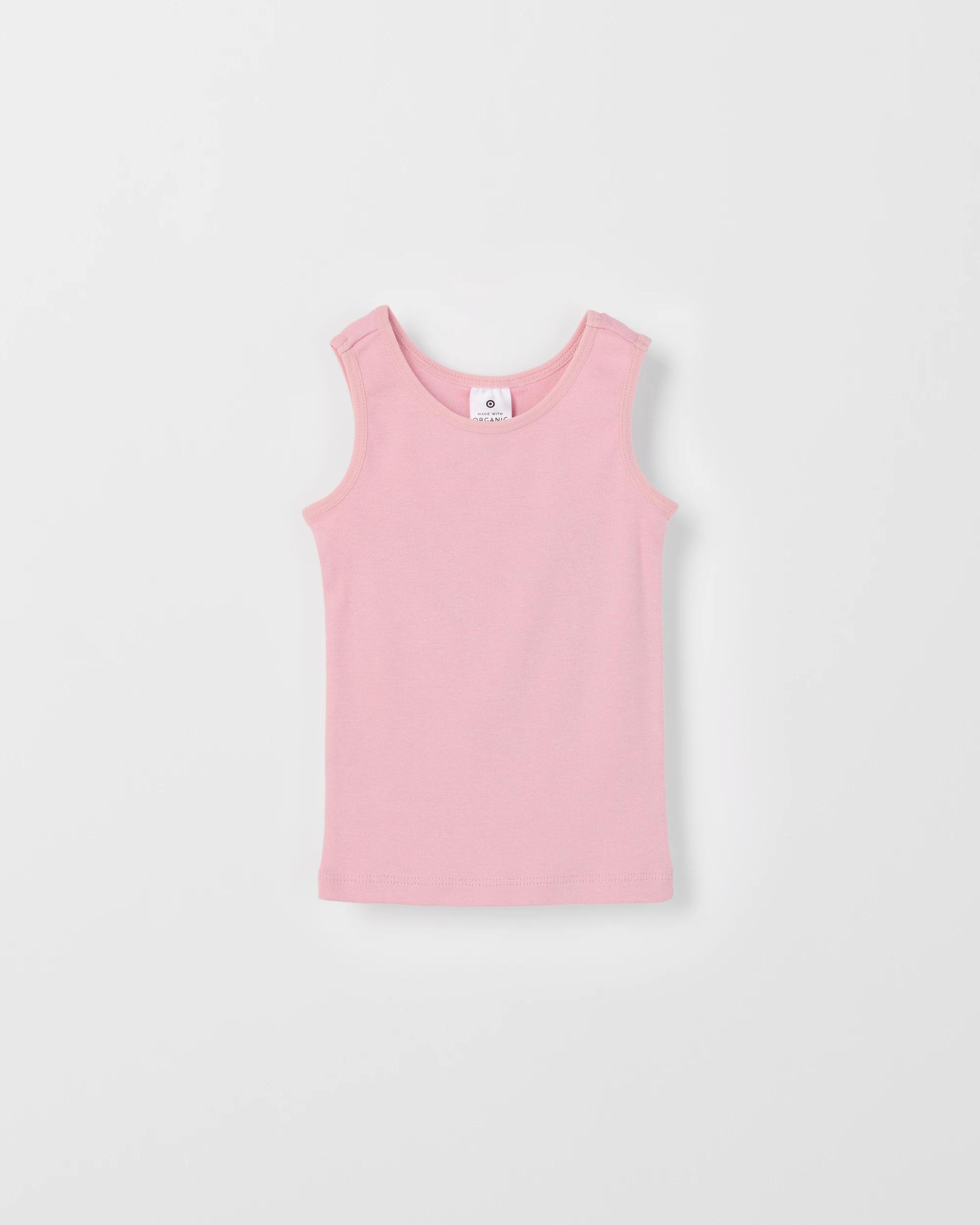 4 Target Baby Baby Organic Cotton 3 Pack Print Rib Vest DITSY FLORAL, 4 of 5