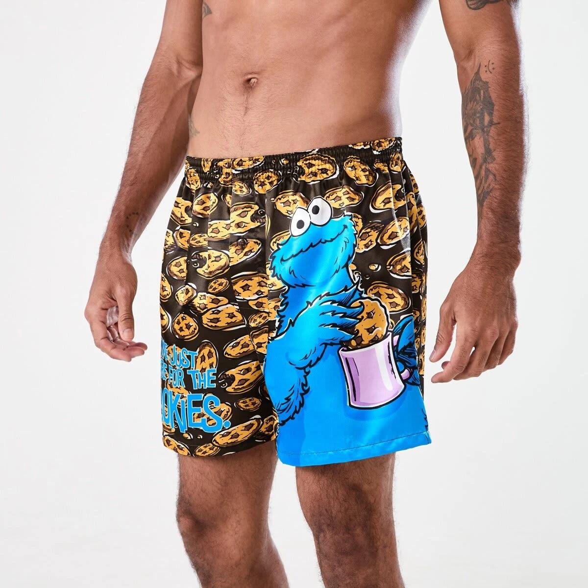 2 Cookie Monster License Boxers COOKIE MONSTER, 2 of 6