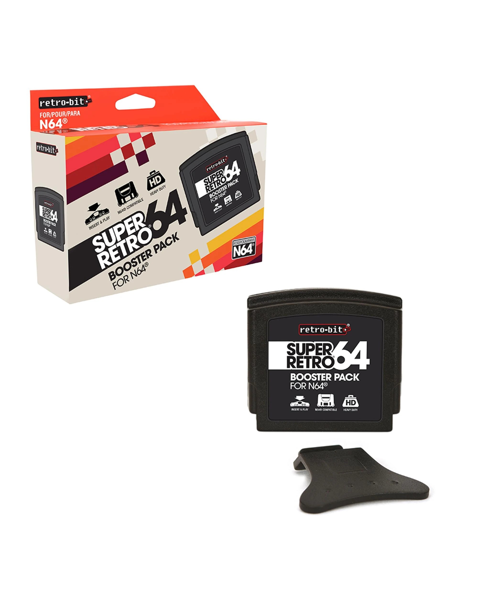 1 Retro Bit Super Retro 64 RAM Booster Pack for Nintendo 64, 1 of 3