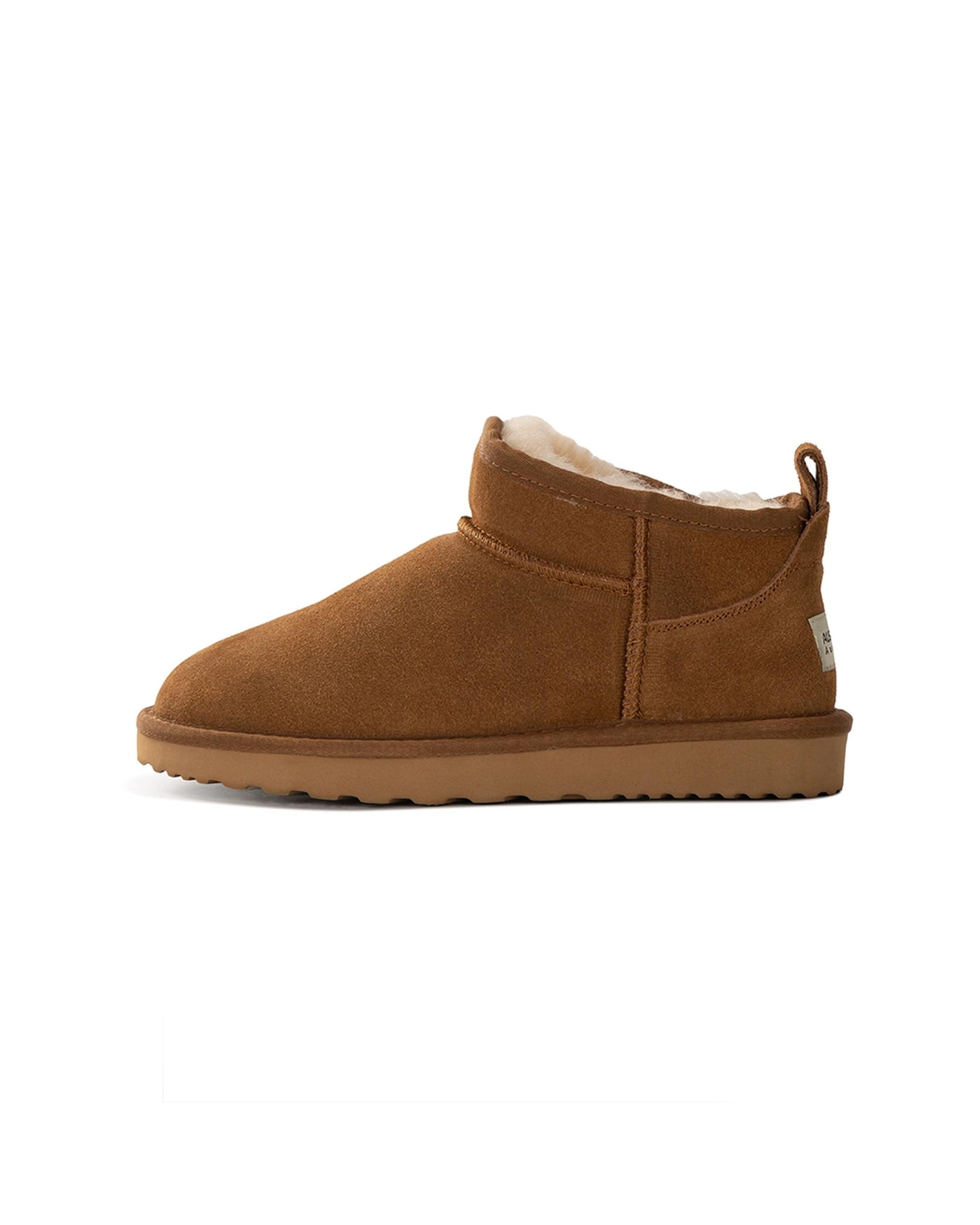 5 AUS WOOLI  Sheepskin Classic Ultra Mini UGG Boots TAN, 5 of 7