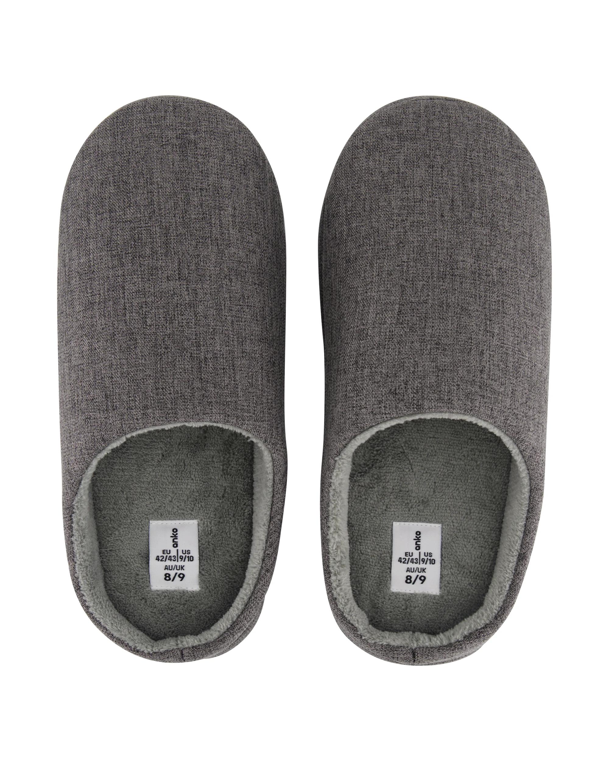 2 Slipper Scuffs GREYISH CHARCOAL, 2 of 3