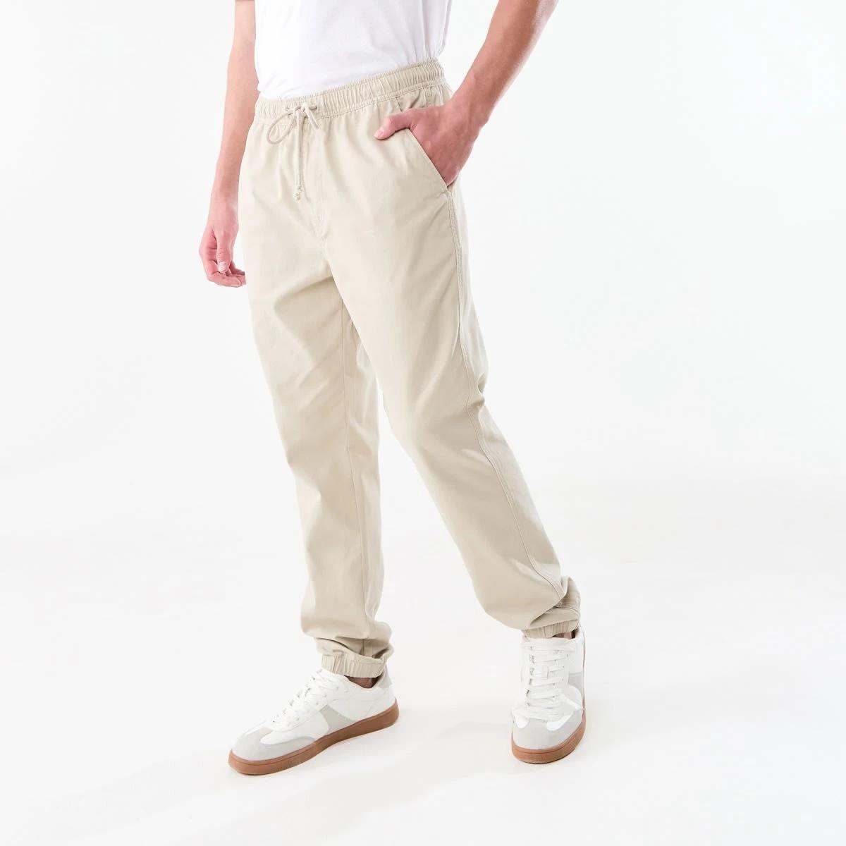 2 Elastic Waist Jogger Pants Bge Ntrl, 2 of 6