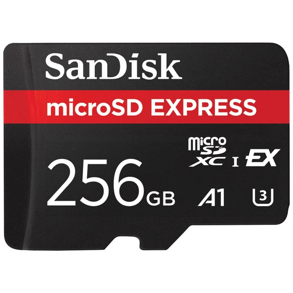 1 SanDisk 256GB microSDXC Express Memory Card, 1 of 2