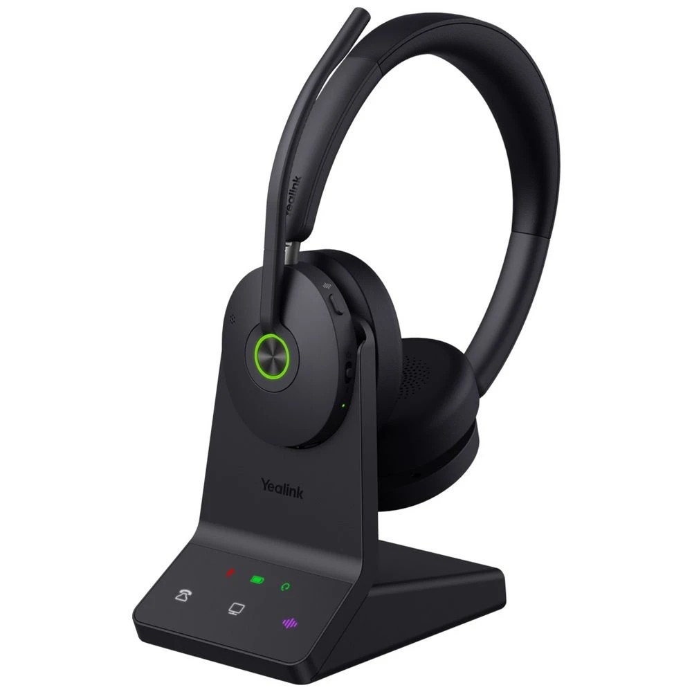 1 Yealink WH68 DECT Technology Dual BT Headset Black, 1 of 4