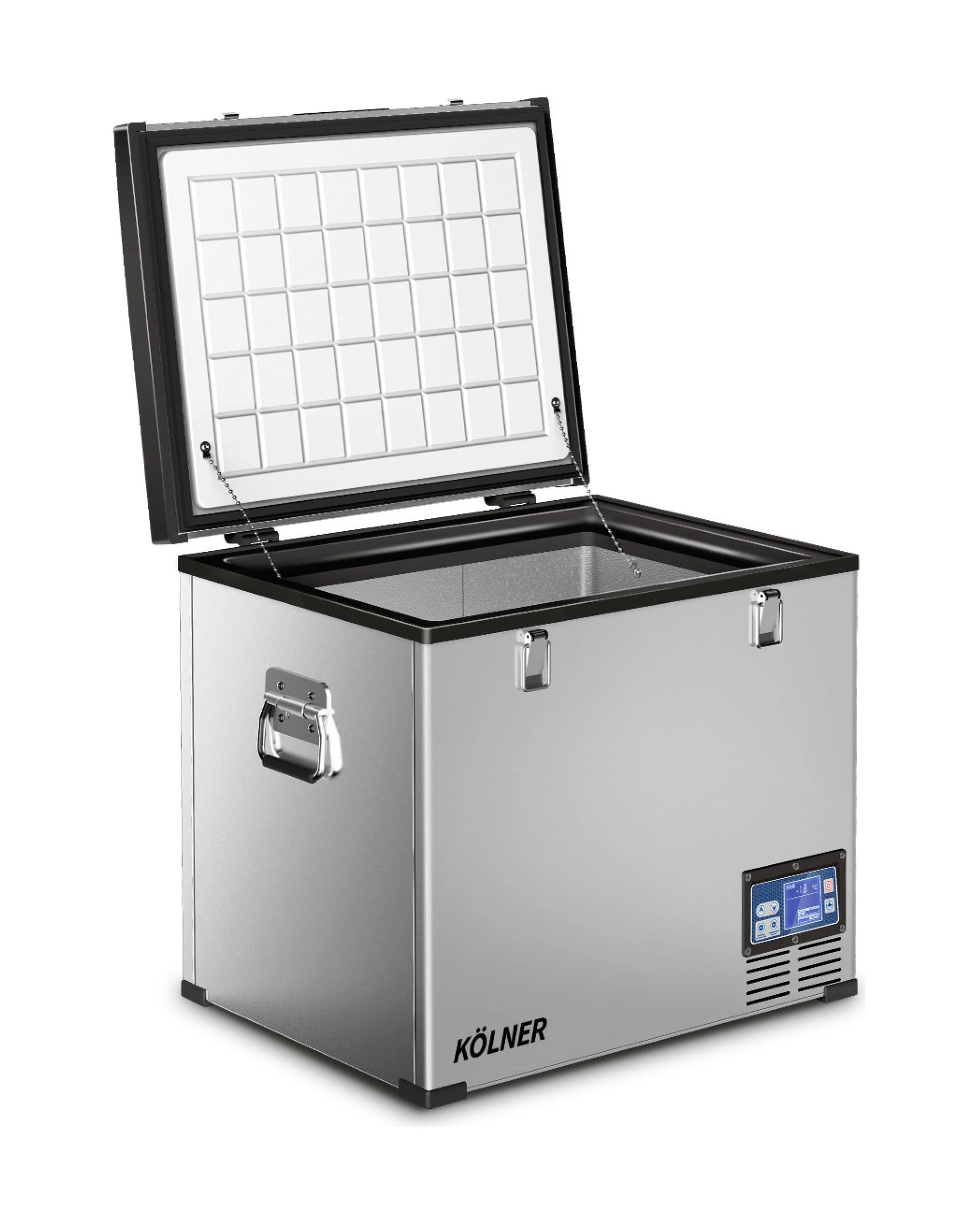 5 Kolner 75L Portable Fridge Cooler Freezer Refrigerator Camping Car Travel Stainless Steel - Silver, 5 of 7