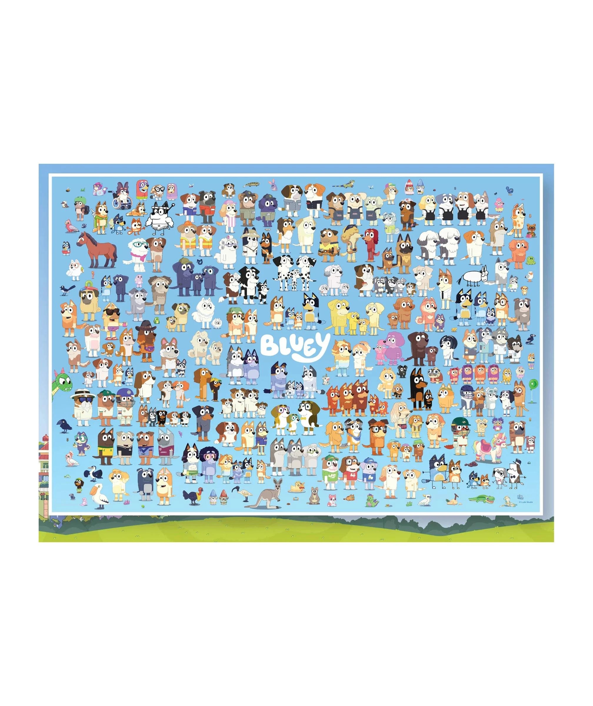 3 500 Piece Bluey and Friends Crown Puzzle - Multi, 3 of 3