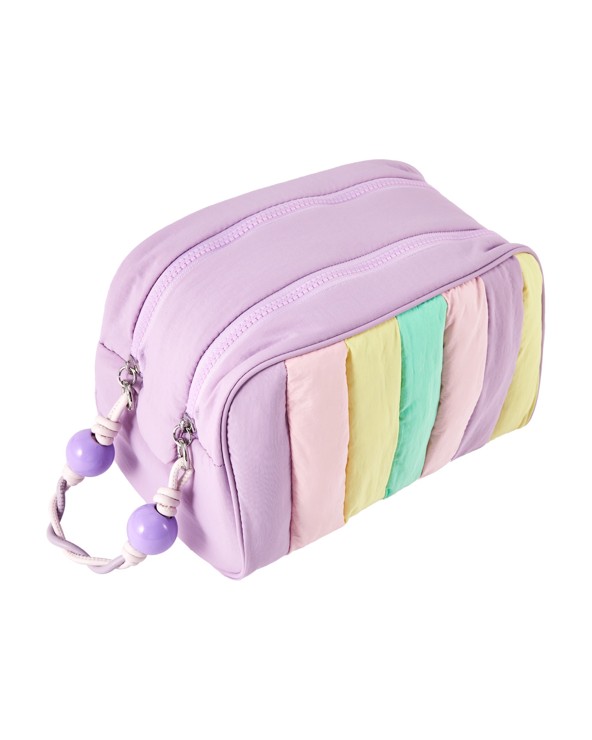 1 OXX Cosmetics Makeup Bag - Quilt Stripe, 1 of 6