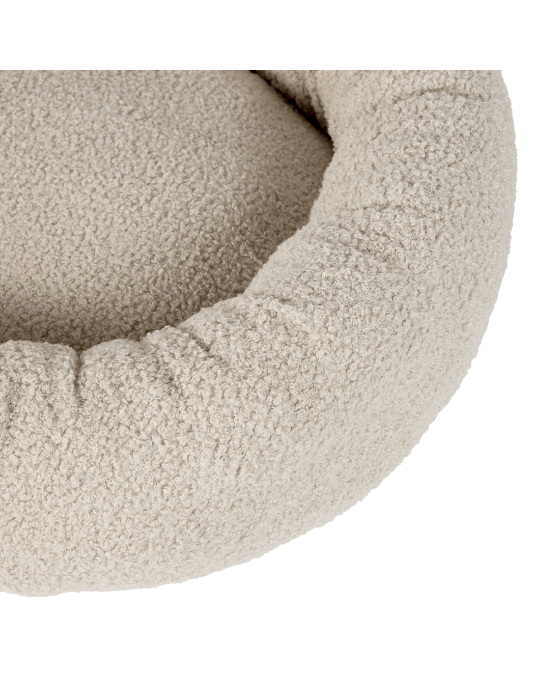 3 Pet Bed Round Boucle - Medium, 3 of 7