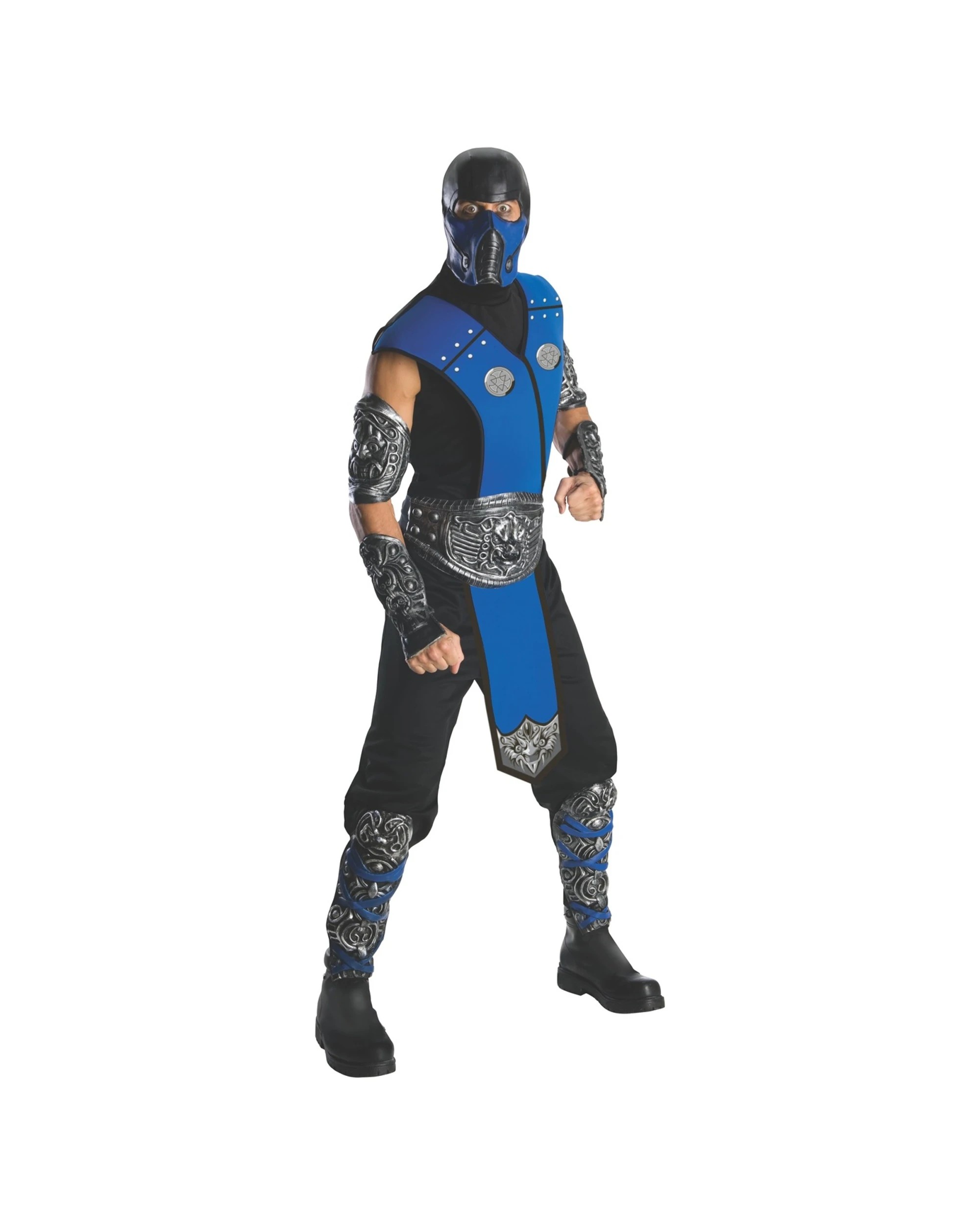 1 Rubies Subzero Mortal Kombat Mens Costume Size Standard - Multi, 1 of 3
