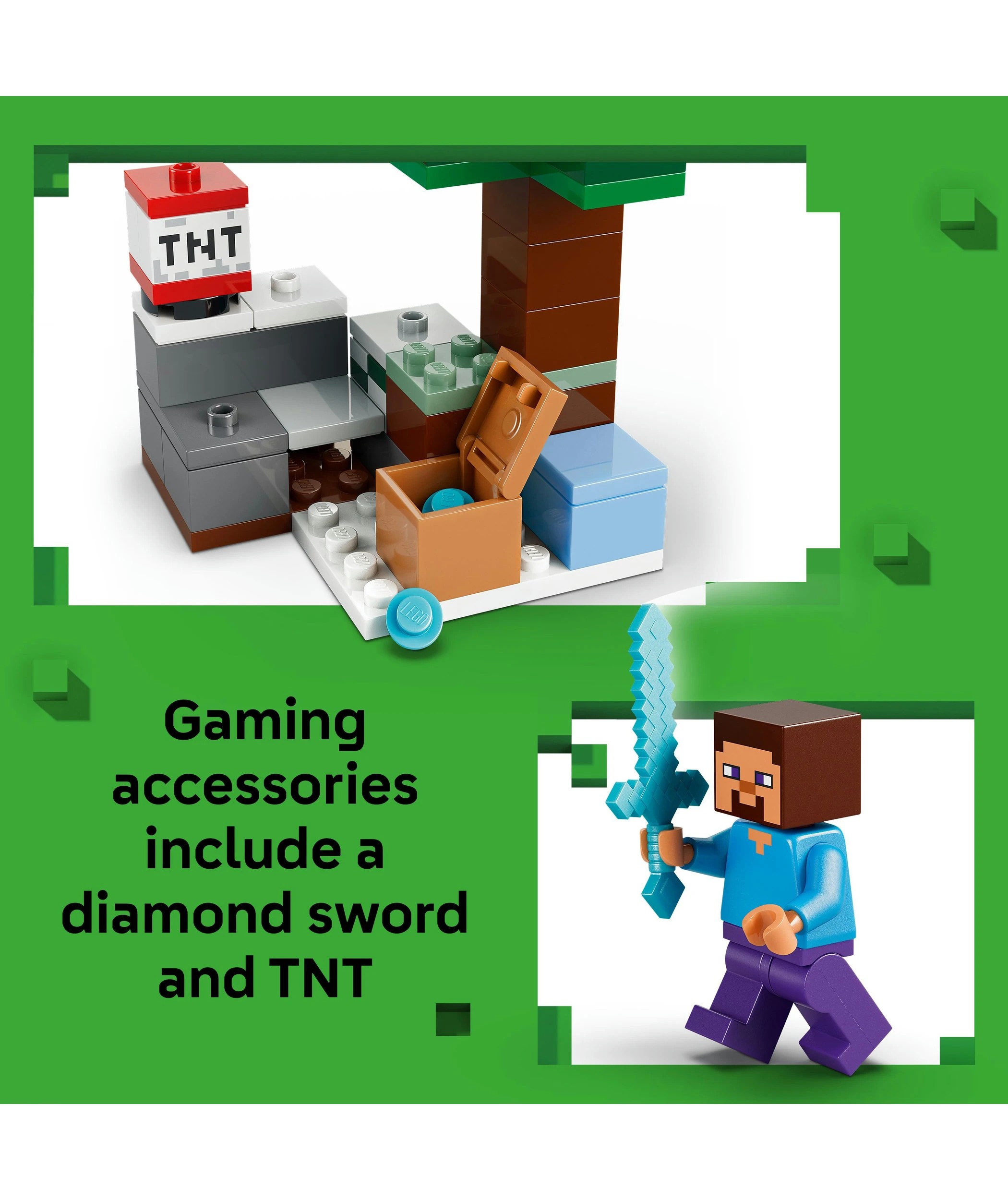 4 LEGO Minecraft Steve's Taiga Adventure 21583, 4 of 10