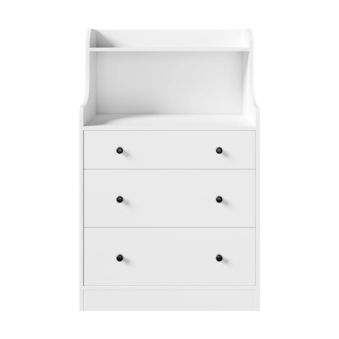 6 Oikiture Sideboard Buffet 3 Chest Of Drawers
 - White, 6 of 10