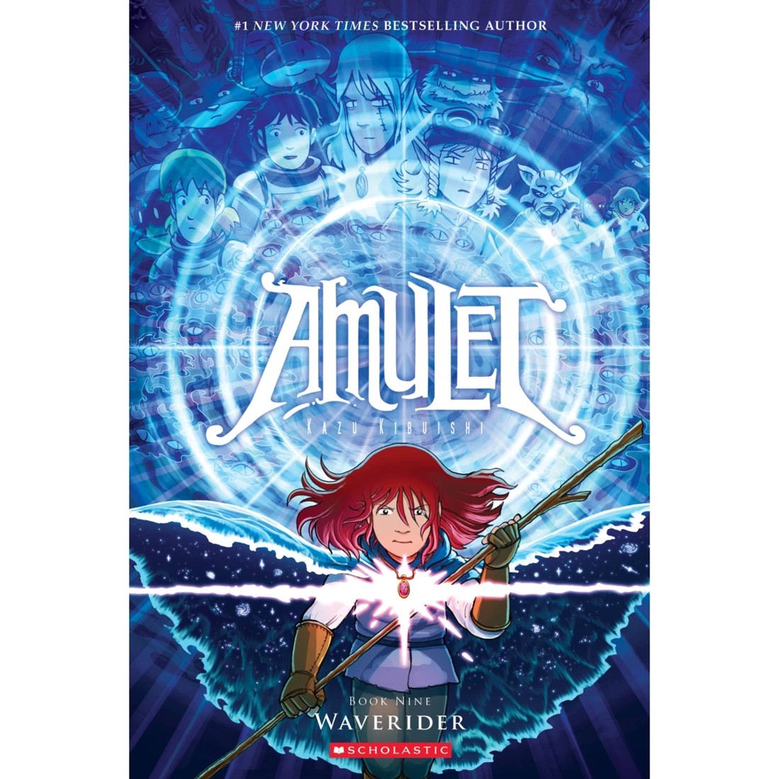 1 Amulet: Waverider by Kazu Kibuishi - Book 9, 1 of 1