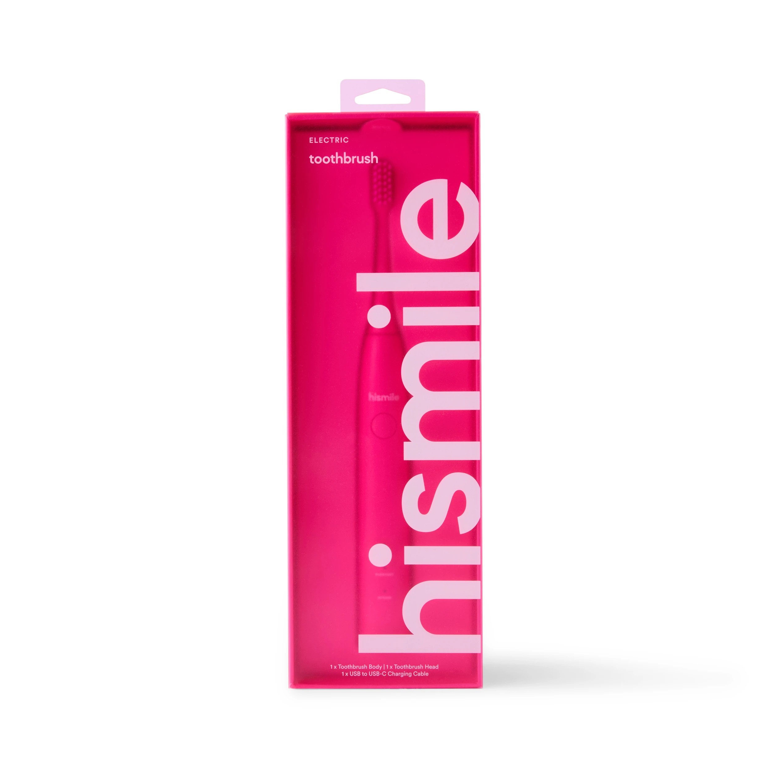 2 Hismile Electric Toothbrush - Bright Pink, 2 of 9