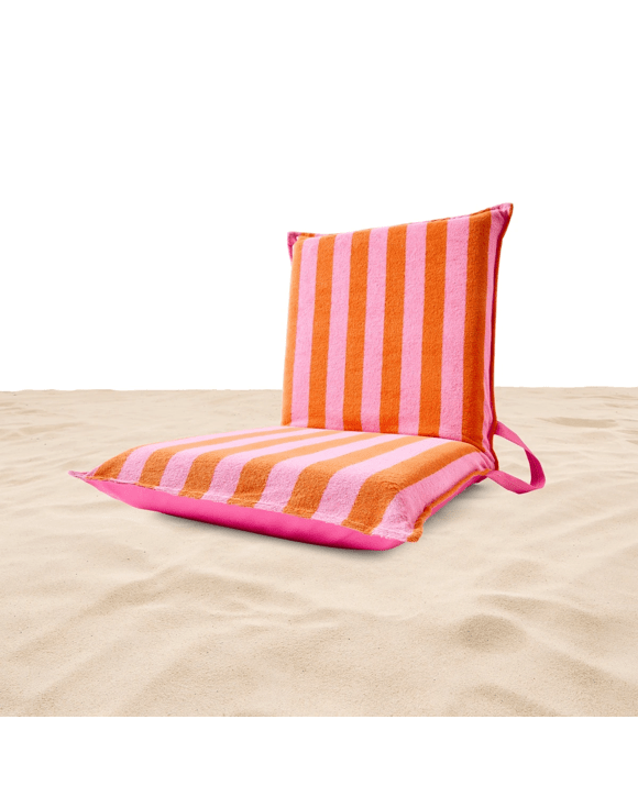 Towelling Recliner - Pink