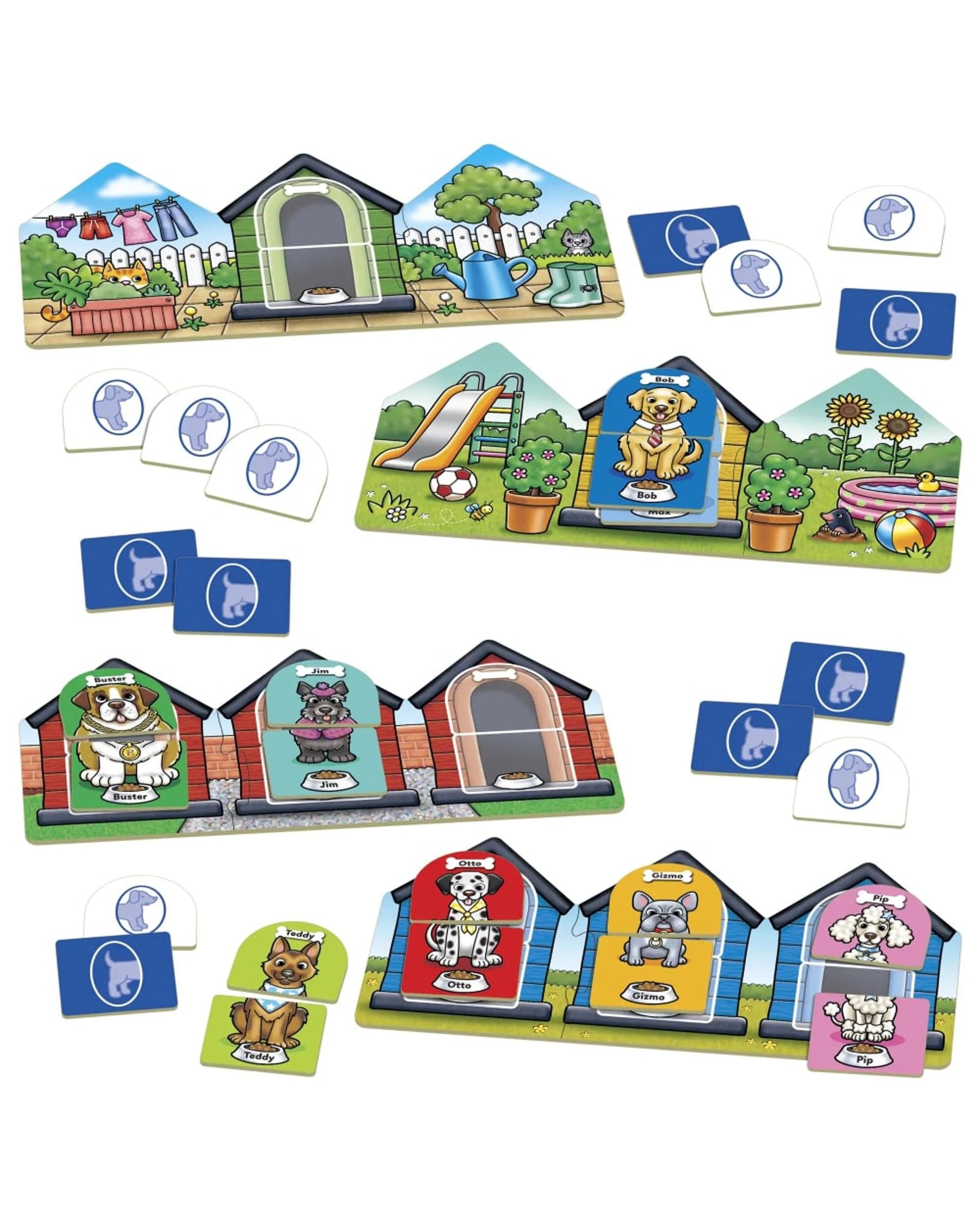 2 Orchard Toys Doggy Doggy Woof Woof Board Game, 2 of 3
